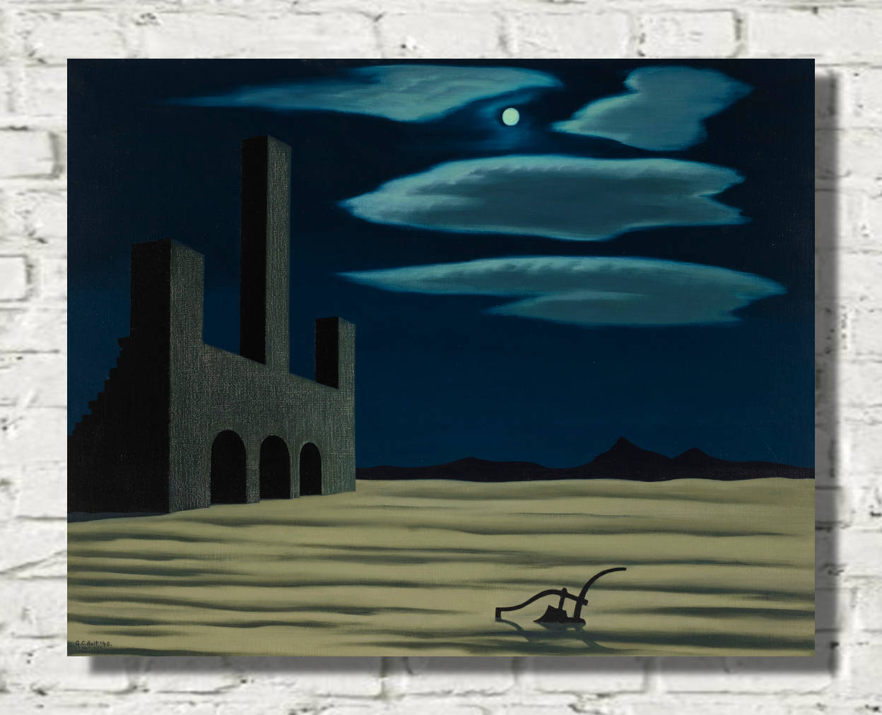 George Ault Fine Art Print, the Plough and the Moon