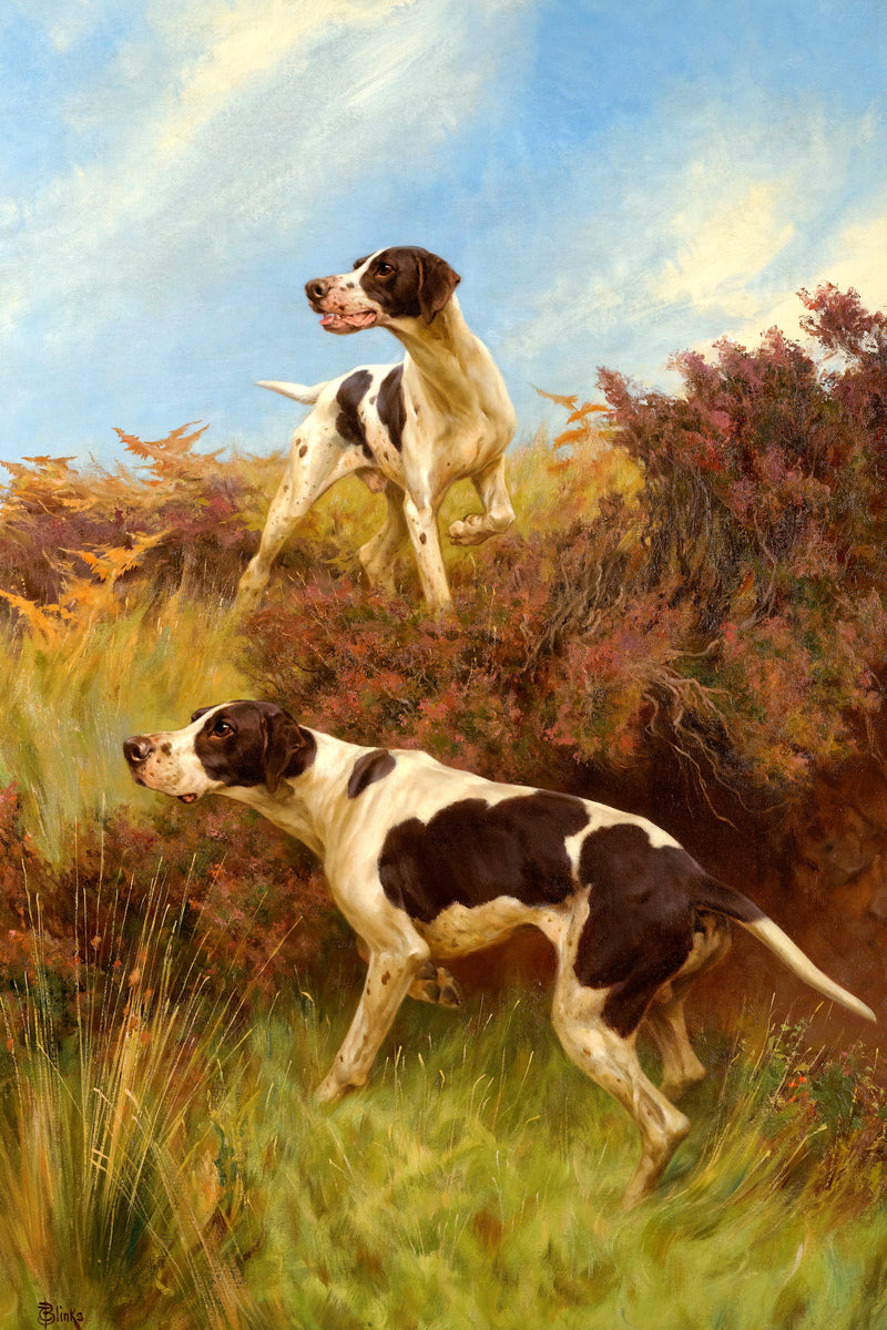 Thomas Blinks Print, A Good Point as an unframed print