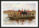 Thomas Blinks Print, Mr in a black frame