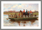 Thomas Blinks Print, Mr in a light grey frame