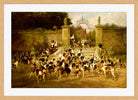Thomas Blinks Print, The Sanctuary in an oak frame