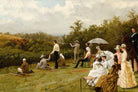 Thomas Blinks Print, Walter Winans On The Running Deer Range, Wimbledon Common (1888 ) as an unframed print