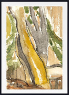 Arthur Dove Fine Art Print, Trees Behind the House