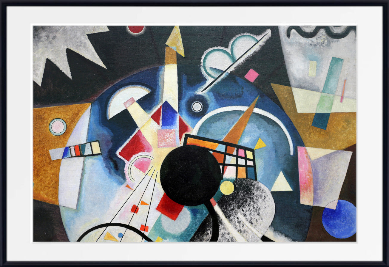 A Centre, Wassily Kandinsky Abstract  Fine Art Print