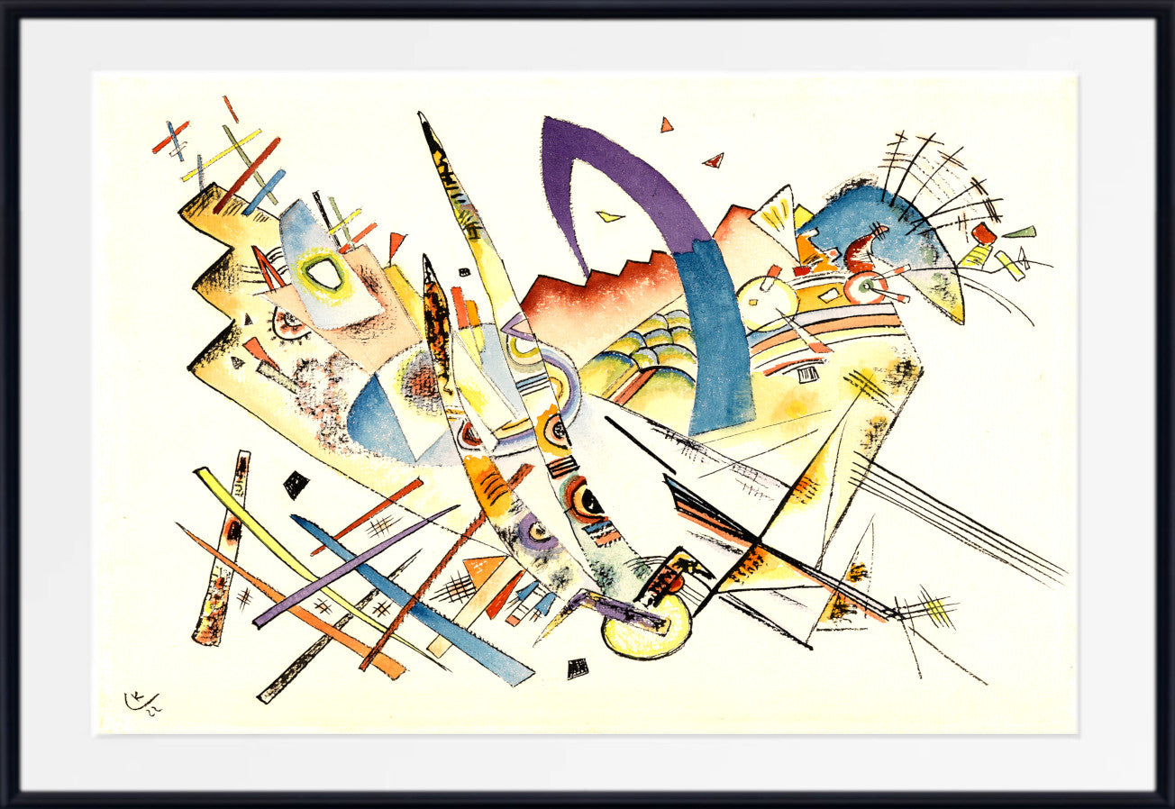 Wassily Kandinsky Fine Art Print, Untitled Abstract