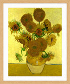 Vincent van Gogh Print, 015 Vincent_Willem_van_Gogh_127_10x8 in an oak frame