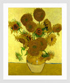 Vincent van Gogh Print, 015 Vincent_Willem_van_Gogh_127_10x8 in a white frame