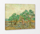 Vincent van Gogh Print, 024 Olive Pickers_10x8 as a ready-to-hang canvas panel