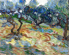 Vincent van Gogh Print, 025 Olive Trees (September 1889)_10x8 as an unframed print