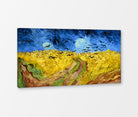 Vincent van Gogh Print, 065 Wheatfield_with_crows_12x6 as a ready-to-hang canvas panel