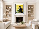 Vincent van Gogh Print, 093 L'Arlésienne (Porträt der Mme Ginoux)_10x8 displayed in a Scandinavian living room