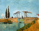 Vincent van Gogh Print, 095 Langlois Bridge at Arles_10x8 as an unframed print
