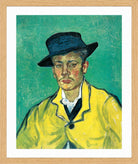 Vincent van Gogh Print, 109 Portrait of Armand Roulin_10x8 in an oak frame