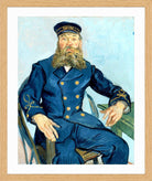 Vincent van Gogh Print, 110 Portrait of the Postman Joseph Roulin_10x8 in an oak frame