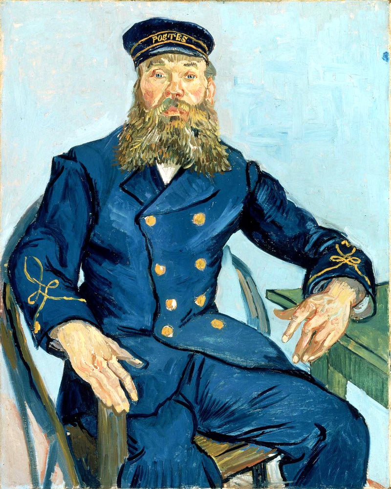 Vincent van Gogh Print, 110 Portrait of the Postman Joseph Roulin_10x8 as an unframed print