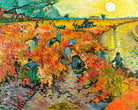 Vincent van Gogh Print, 112 Red Vineyard at Arles (1888)_10x8 as an unframed print