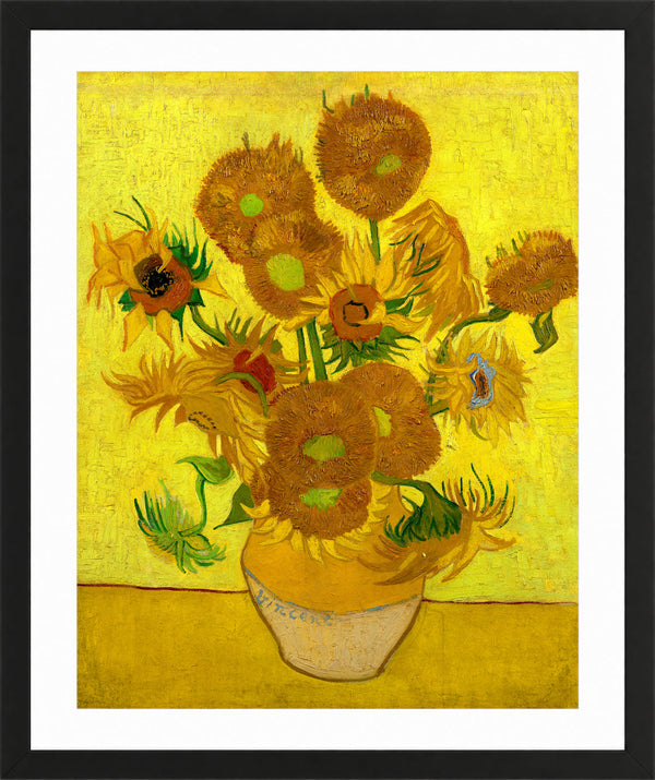 Vincent van Gogh Print, Sunflowers (Fourth Version, 1888)