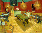 Vincent van Gogh Print, 131 the night cafe_10x8 as an unframed print