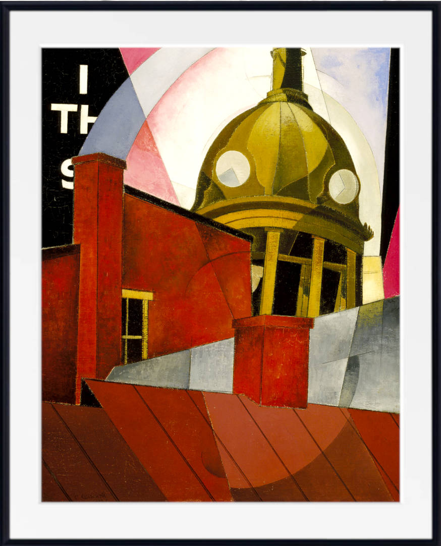 Charles Demuth Fine Art Print, Welcome to Our City