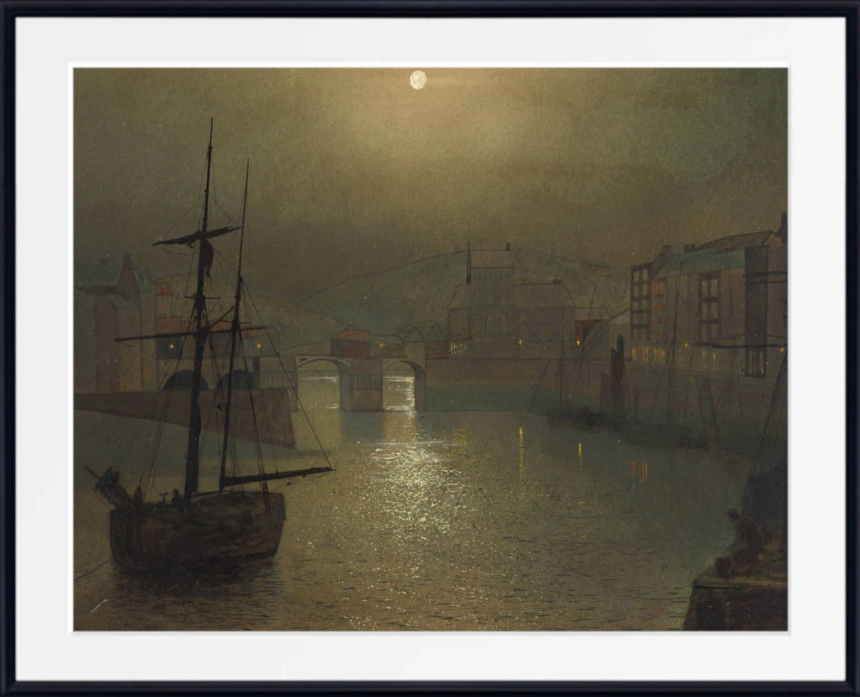 John Atkinson Grimshaw Fine Art Print : Whitby