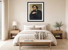 William-Adolphe Bouguereau Print, Portrait De Ferdinand Chaigneau displayed above a bed