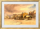 William Callow Print, Margate (1849) in a gold frame