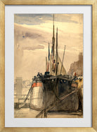 William Callow Print, The Luxor, Paris, December 1833 (1833) in a gold frame