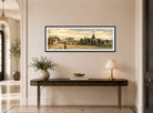 William Callow Print, Versailles (1833) displayed above a console table