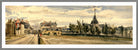 William Callow Print, Versailles (1833) in a light grey frame