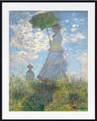 Claude Monet Fine Art Print, Woman with a Parasol