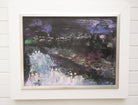 Abstract Cityscape Night Lights Painting by Andi Lucas - OnTrendAndFab