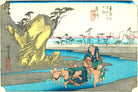 Andō Hiroshige, Japanese Art, 53 Stations Tokaido : Okitsu