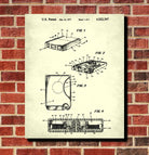 8 Track Cartridge Patent Print Music Blueprint Poster - OnTrendAndFab