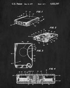 8 Track Cartridge Patent Print Music Blueprint Poster - OnTrendAndFab