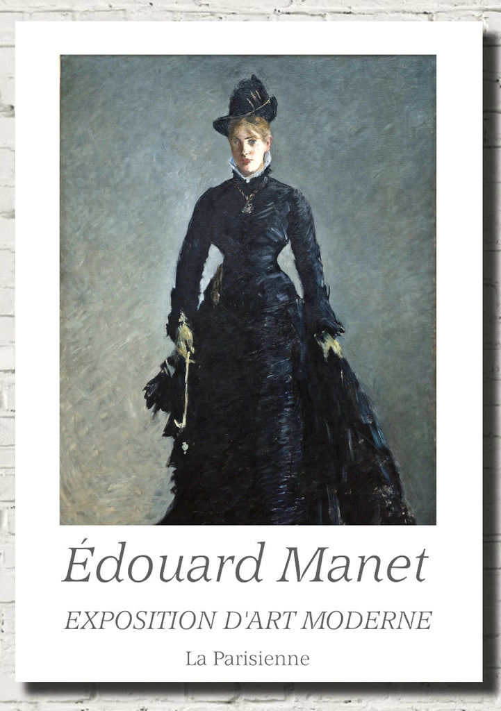 Édouard Manet Exhibition Poster, La Parisienne
