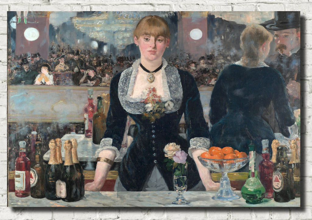 Édouard Manet, French Fine Art Print : A Bar at the Folies-Bergère
