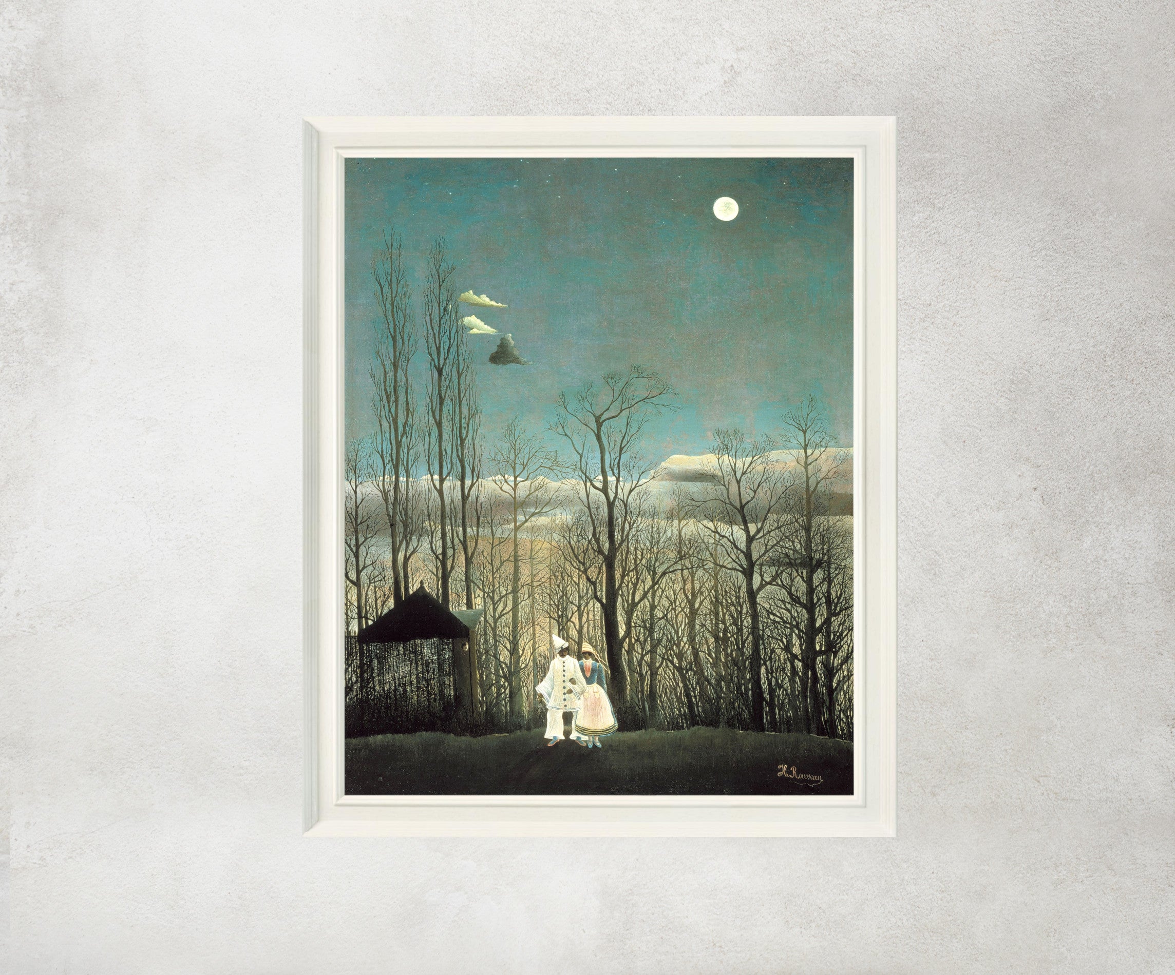 Henri Rousseau Framed Art Print, A Carnival Evening