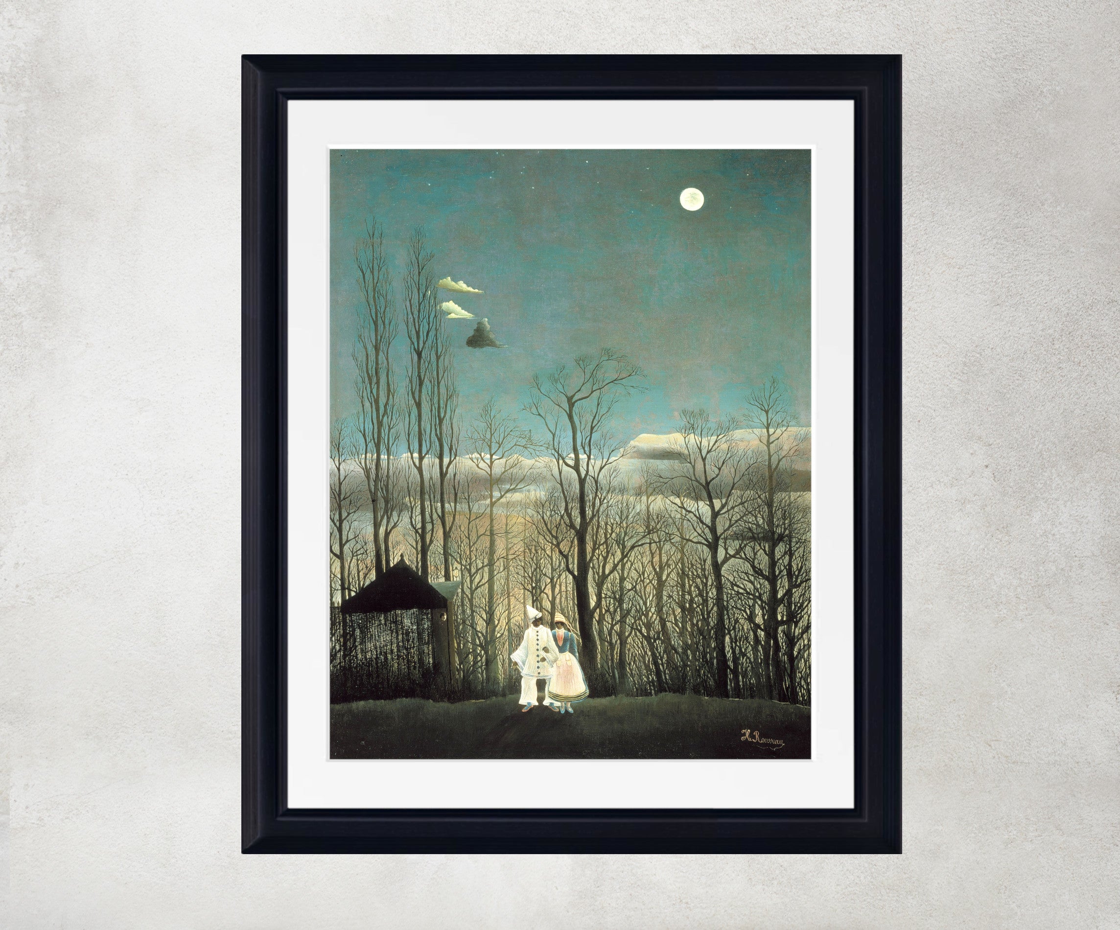 Henri Rousseau Framed Art Print, A Carnival Evening