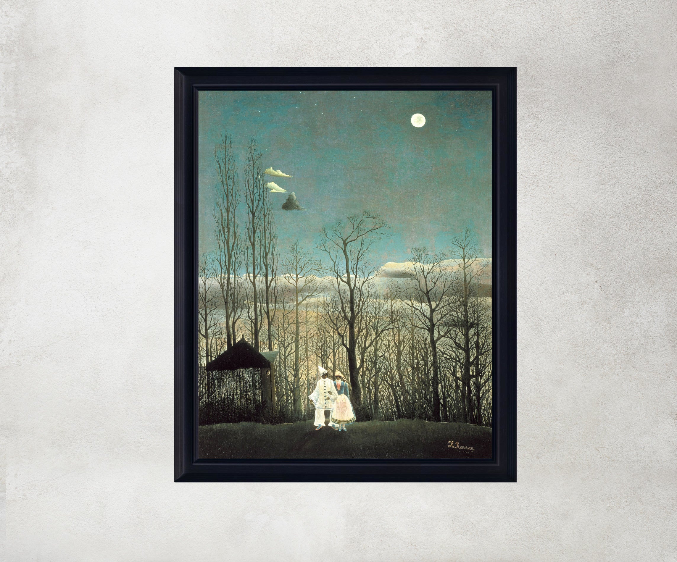 Henri Rousseau Framed Art Print, A Carnival Evening