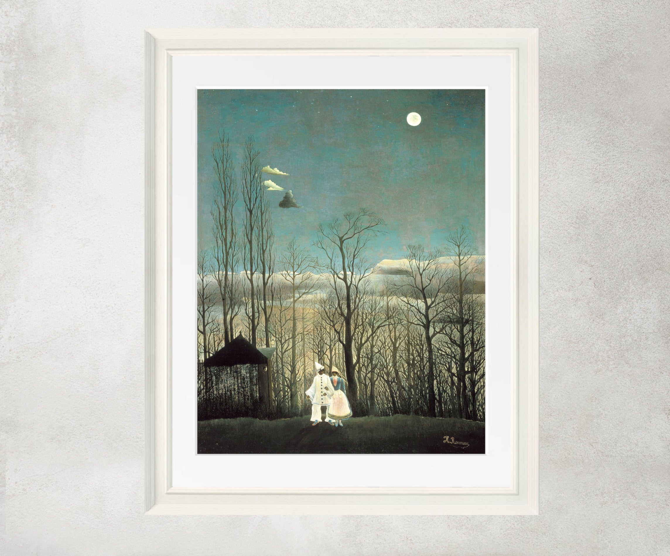 Henri Rousseau Framed Art Print, A Carnival Evening