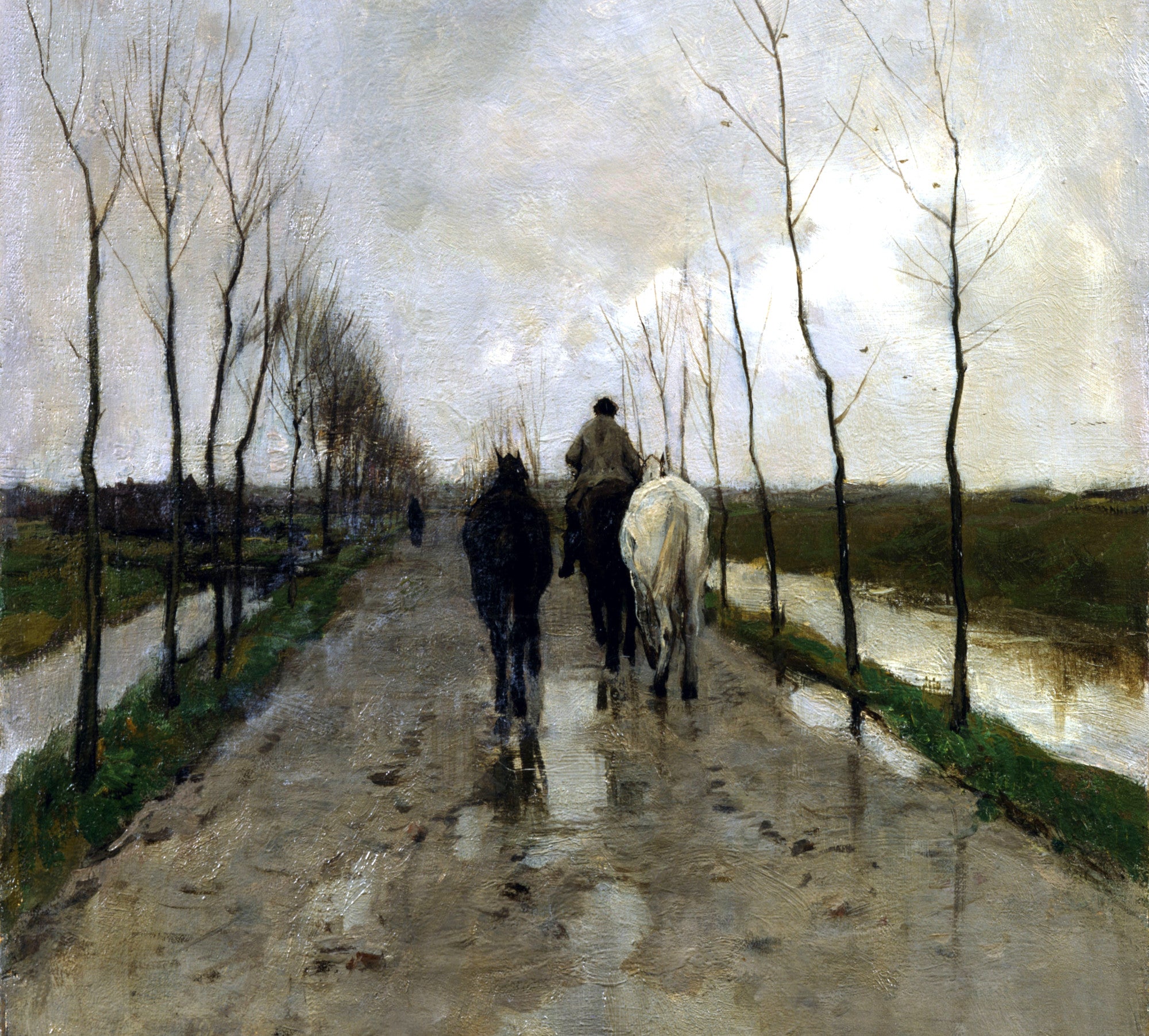 A Dutch Road, Anton Mauve Fine Art Print