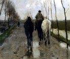 A Dutch Road, Anton Mauve Fine Art Print