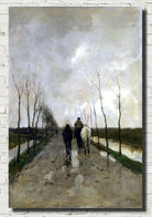 A Dutch Road, Anton Mauve Fine Art Print