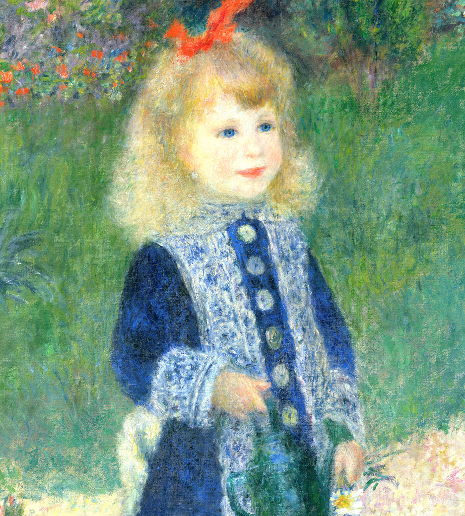 Renoir, Impressionist Fine Art Print, Girl With a Watering Can