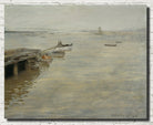 William Merritt Chase Fine Art Print, A Gray Day