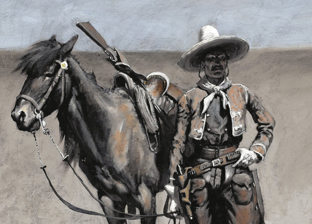 A Mexican Buccaroo – In Texas, Frederic Remington Fine Art Print