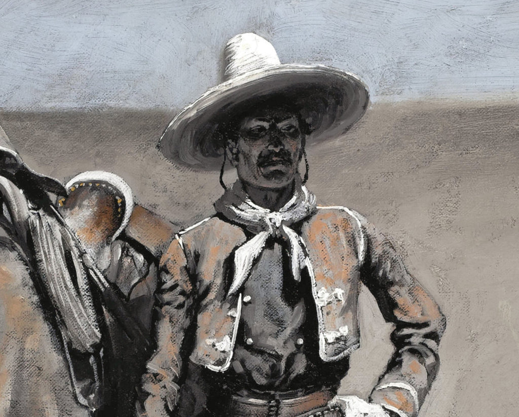 A Mexican Buccaroo – In Texas, Frederic Remington Fine Art Print