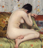 William Merritt Chase Fine Art Print, A Modern Magdalen