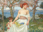 John William Waterhouse Fine Art Print, A Song of Springtime