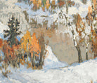 Konstantin Gorbatov Fine Art Print, A Winter Landscape